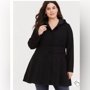 Torrid fit and flare black Prescott